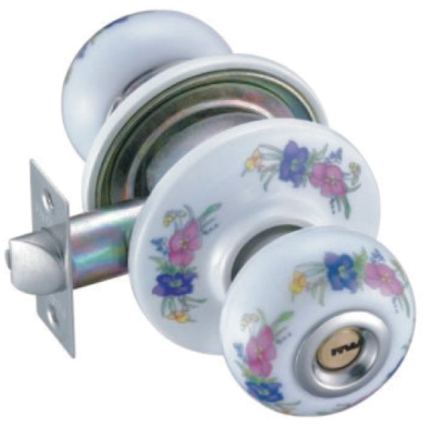 Ceramic cylindrical lockset